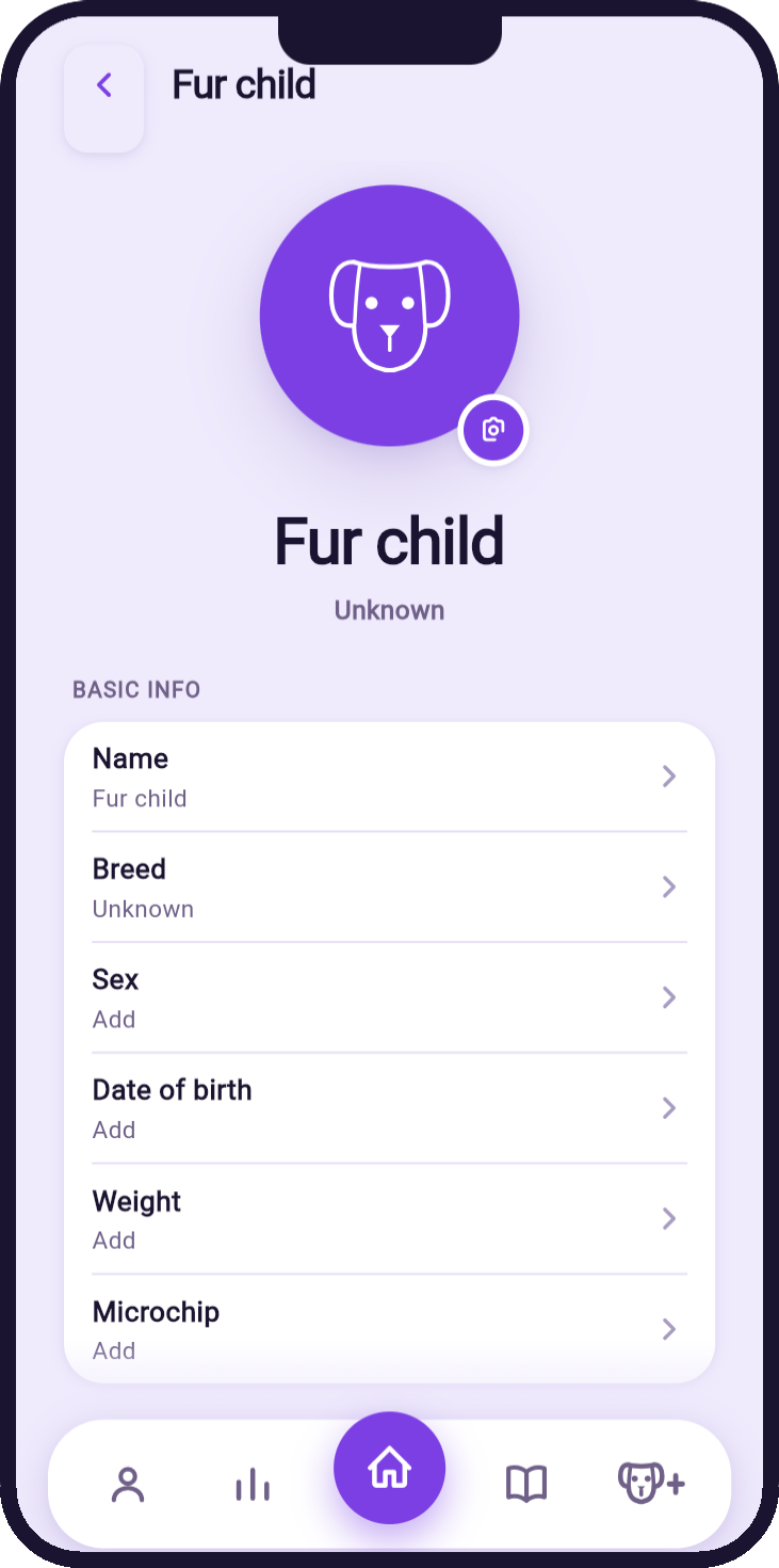DogDayz — Your dog's profile